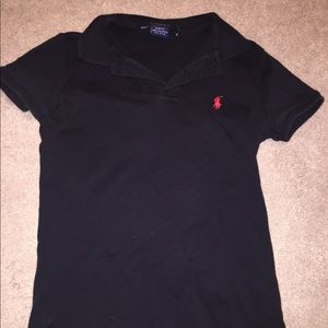 Collared polo shirt